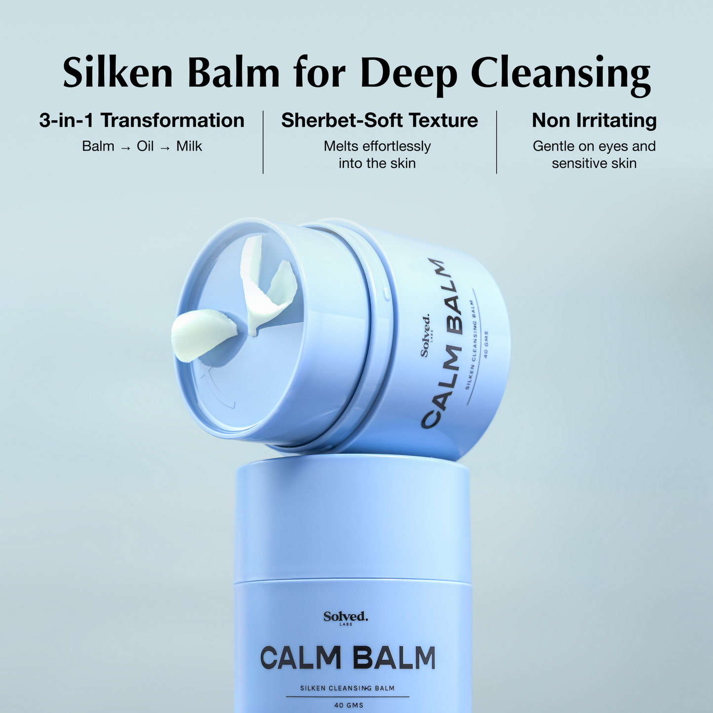 CalmBalm Silken Cleansing Balm | Cica & Ceramides