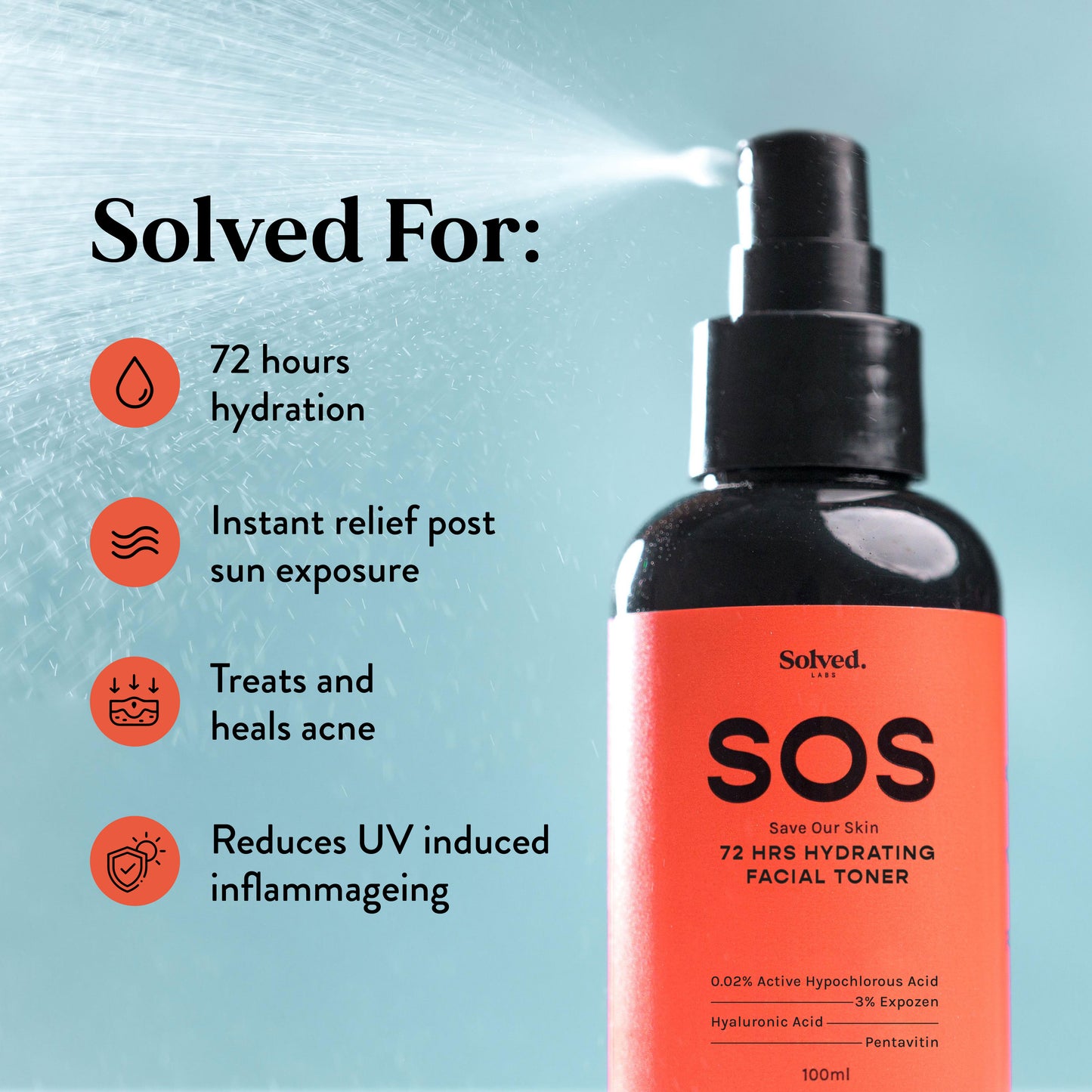SOS Hypochlorous Acid Spray