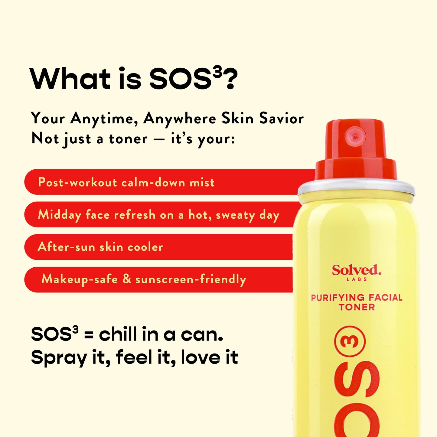 SOS3 Hypochlorous Facial Toner