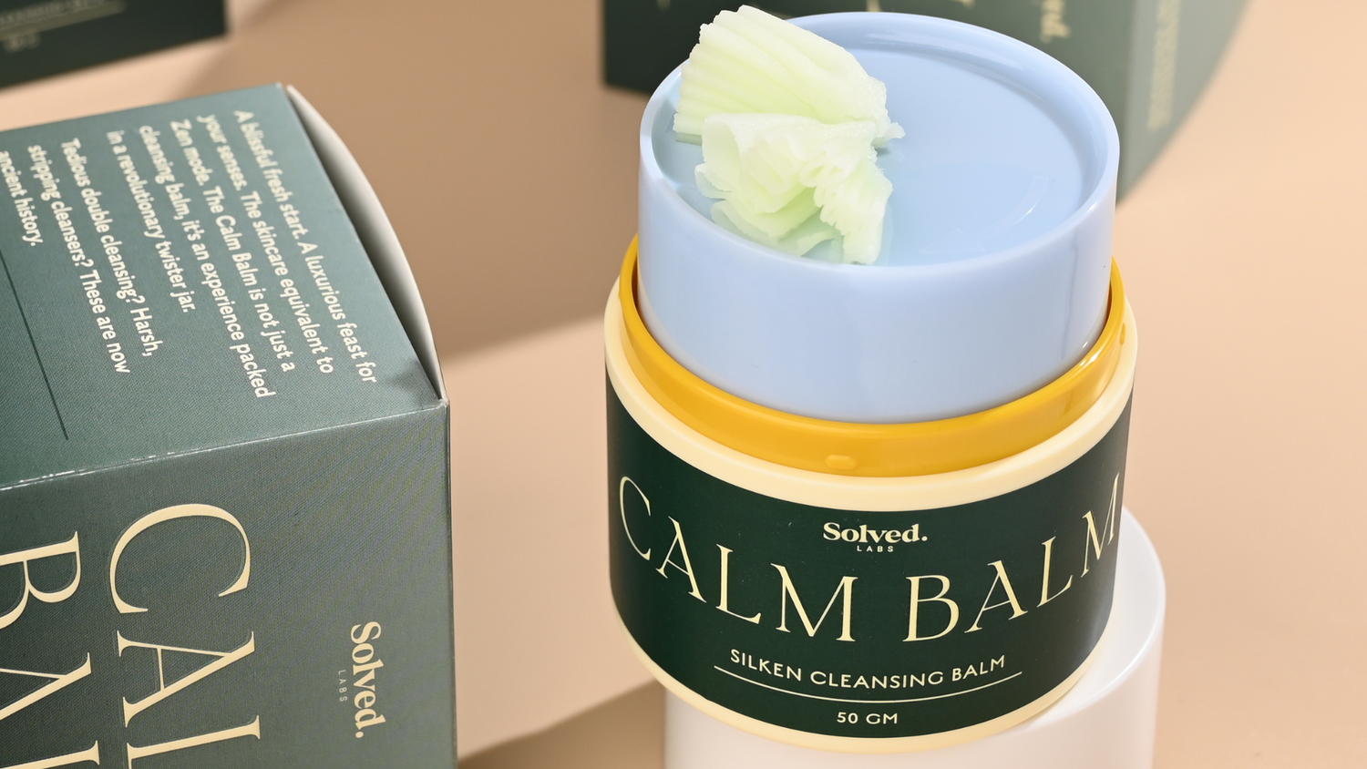 CalmBalm Silken Cleansing Balm – Solved Labs