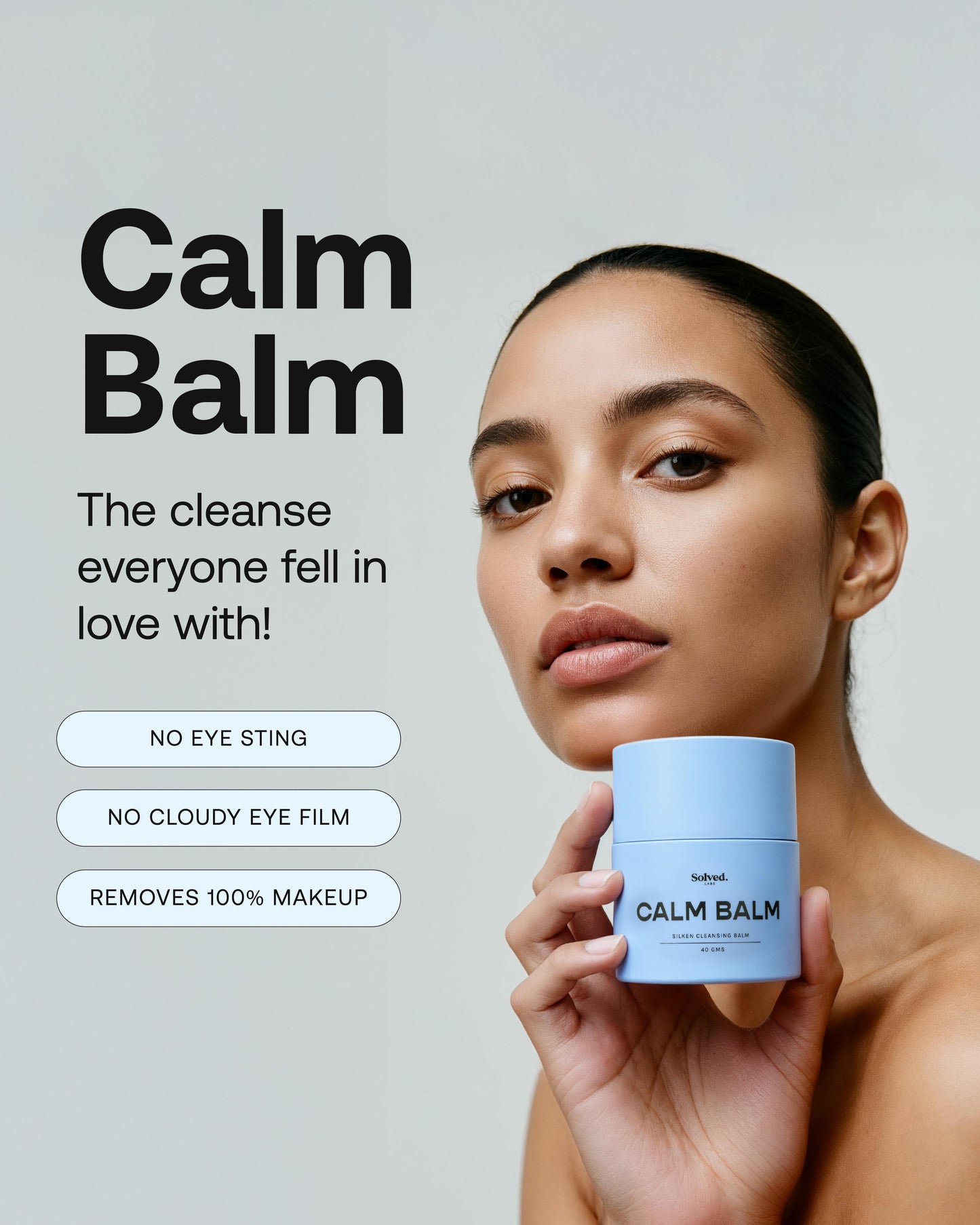 CalmBalm Silken Cleansing Balm | Cica & Ceramides
