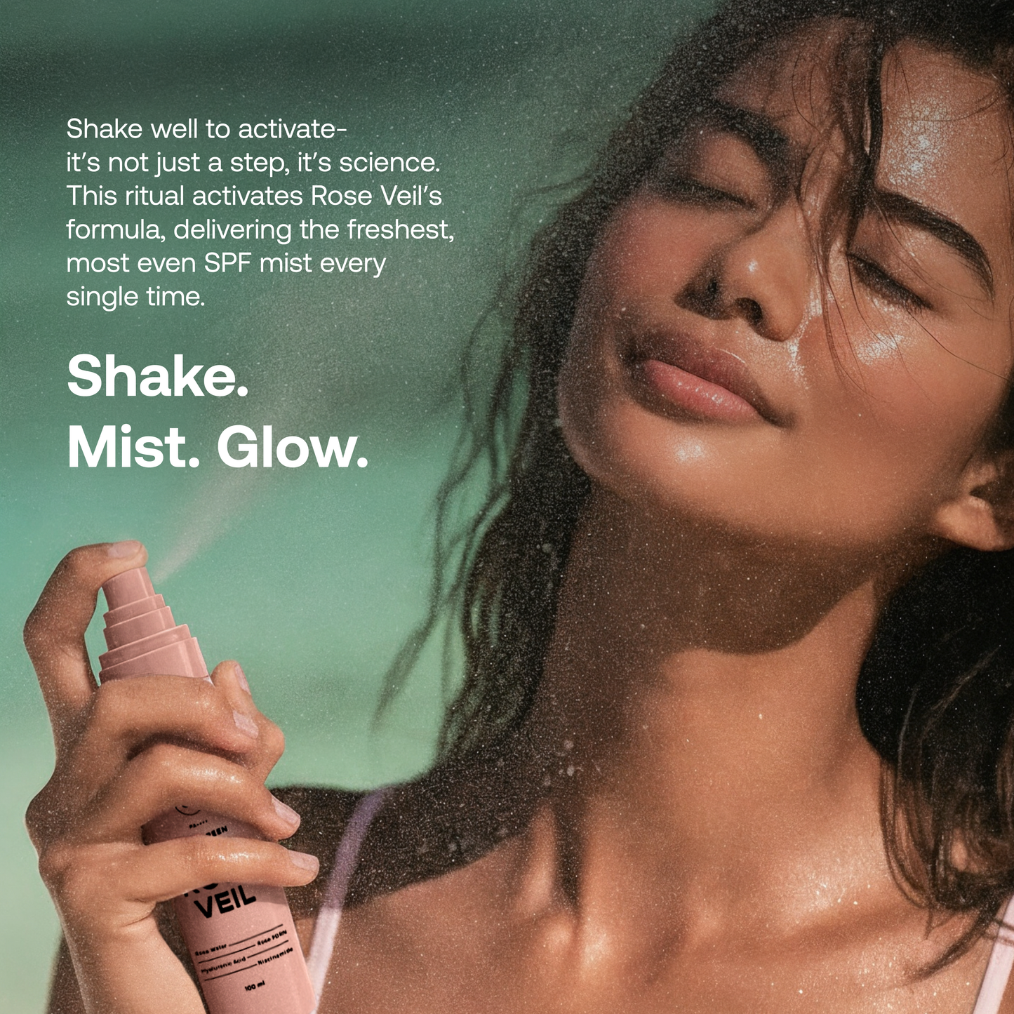 Rose Veil SPF50 PA++++ Sunscreen mist